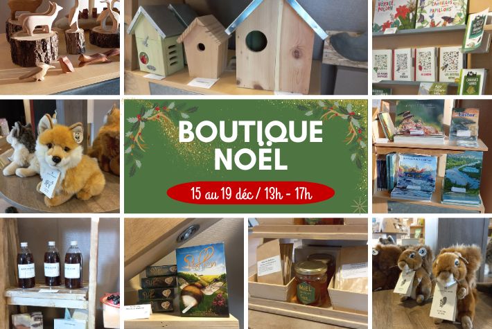 La boutique nature de la Gare des Ramières vous ouvre ses portes pour préparer les Fêtes !